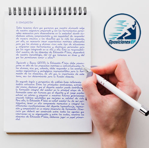 ✍ Conclusión, Bibliografía y Desarrollo del Tema de Oposiciones 1 ✍ Conclusión, Bibliografía y Desarrollo del Tema de Oposiciones Conclusión y desarrollo del tema de oposiciones educación física